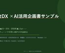 AI活用の事業企画資料を作成します 外食×AI活用で事業改善を支援します イメージ1