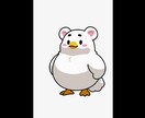雄一無二のマスコットキャラクターを作成します✨ます 企業・店舗様にオリジナルマスコットを制作します！ イメージ2