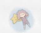 鉛筆タッチのゆるふわイラスト描きます 温もりある絵本風アイコン制作✨ イメージ3