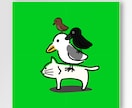 超シンプルでゆる可愛いシュールなイラストを描きます 手書き風の超デフォルメされた動物・人物・物なんでも制作します イメージ8