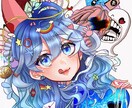 あなたの理想とするイラストを描きます 満足した作品ができるよう、下書き修正は何度でも無料で行います イメージ6