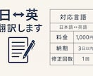 手紙やSNS文を自然な英語に翻訳します 現地で違和感なく伝わる英語に仕上げます イメージ1