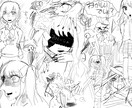 即日納品！詰め込み絵を制作します 購入していただいてから一日で納品致します。 イメージ3