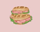 商用可！動物や食べ物のイラスト描きます アイコンやスタンプにどうでしょうか？最短2日で納品します！ イメージ6