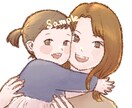 SNSアイコン制作します アナログ風のバストアップイラストです イメージ5