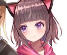 ツイッター等のアイコンを描きます SNS上で可愛い女の子のアイコンが欲しい方は是非 イメージ6