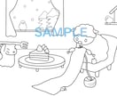 こども向け！かわいいぬりえお作りします かわいい子ども向け！動物・行事・乗り物など何でも〇商用利用可 イメージ9
