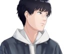デフォルメしすぎないアニメ調似顔絵アイコン描きます どのSNSでも使いやすいデフォルメ具合 イメージ5