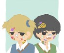 2〜4頭身のシンプルなミニキャライラスト描きます 商用利用◎アイコン・グッズ・動画素材などにどうぞ！ イメージ3