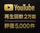YouTube再生回数2万回と評価を増やします 90日保証✨再生回数2万回＆評価5000件✨振り分け可！ イメージ5