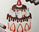 イメージパフェ、スイーツイラスト描きます 可愛くておいしいスイーツイラスト描きます！ イメージ1