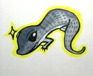 ミニキャラクターや動物を書きます 精一杯可愛らしく、癒されるような絵を書きます。 イメージ2
