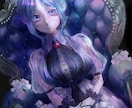 儚いイラスト描きます 世界観を重視した厚塗り風のイラスト制作 イメージ4