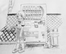 思い出の場所、イラストにします 思い出の場所に女の子を加えたイラストを描きます！日常風景も！ イメージ2