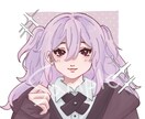 アイコンやヘッダーなどに使える絵を描きます 満足できるようなイラストを描きます！！ イメージ1