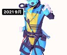 背景有りのアイコン、ヘッダー、サムネイルを描きます 等身、デフォルメどちらも可！厚塗り、アニメ塗り選択可 イメージ3