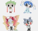 デフォルメ度が選べる、SDキャライラスト作成します ポップな絵柄をグッズやアイコンに！ イメージ5