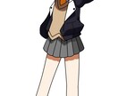 キャラクター立ち絵を書きます 表情差分10～20種類付きです！ イメージ4