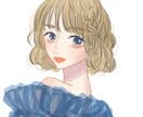 顔タイプ診断＋あなただけの似顔絵描きます 現役美大生が顔タイプ診断! 診断をもとに似顔絵をプレゼント イメージ1
