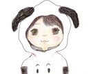 見るたびに幸せになる！似顔絵アイコンお描きします お気に入りの服やアクセ、口癖など、無料追加OK！ イメージ1