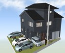注文住宅の平面図と3Dレイアウトを作成します 新築中古戸建てマンション問わず。家具レイアウトも可！ イメージ1