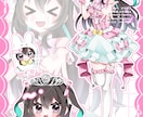 きらふわな目を引く詰め込みイラスト描きます Vtuberさんのキービジュアルやサムネ素材などに！ イメージ7