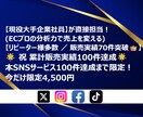 総実績100件超！プロがSNS運用で売上に繋げます 総実績100件突破！GW後のスタートダッシュを全力サポート！ イメージ1