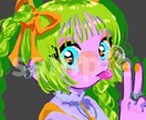 SNSで目立つ★鮮やかでかわいいアイコン描きます ポップでおしゃれなキャラアイコンをお手軽価格で描きます！ イメージ3