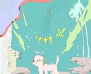 ゆるかわな女の子描きます 【柔らかい世界観】ファッションイラスト／雑誌・SNS用 イメージ9