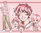 柔らかく透明感のあるキャラクターデザイン承ります 実績作りのため先着一名様のみ2000円で受付中です。 イメージ2
