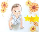 色鉛筆で記念日やプレゼントにイラスト描きます 柔らかタッチの色鉛筆で一点もののプレゼントはいかがですか イメージ2