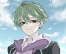 オリジナルキャラクターのイラスト制作を承ります 全身も顔面アップもお任せ下さい イメージ6