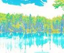 美しい写真をイラストにします ポスターや広告などにオススメ！ イメージ2