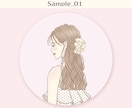 商用可◎オシャレでやさしいアイコン描きます SNSで映える♡大人可愛いアイコン イメージ2