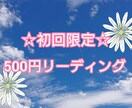 初回限定☆500円リーディング致します お仕事・恋愛など、ジャンル問わずご相談ください イメージ1