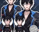 IRIAM・Youtube配信用立ち絵描きます 配信者・歌い手・TRPG！男女問わず世界観に合わせ制作します イメージ5