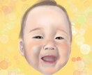 赤ちゃん、お子さんのリアルな似顔絵描きます 成長の記念に、プレゼントに、いかがでしょうか イメージ4