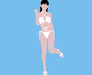 シルエットイラスト描きます 好きなカラーでおしゃれに！お写真参考に仕上げます！ イメージ4