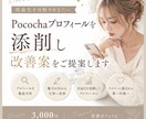 Pocochaプロフィールを添削します 収益化を目指すプロフィールへ改善します イメージ1