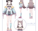 イラスト再現Vtuberさんの３Dモデルを作ります 【実績多数】２Dの魅力をそのまま3Dモデルにします！！ イメージ7