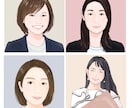 カラー料込！第一印象めっちゃ好印象な似顔絵描きます 商用利用可！名刺・SNSアイコン・プレゼントに最適です。 イメージ7