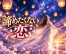 諦めたくない恋♡この恋の行方を占います この恋を諦める前に。二人の未来を鑑定します イメージ1
