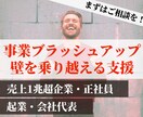 事業ブラッシュアップや壁を乗り越える支援をします 売上1兆超正社員+起業経験から、事業を前に進める支援します！ イメージ1