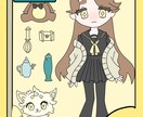 フィギュア化3頭身描きます かわいい、グッズにもおすすめです イメージ2