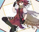 TRPG、動画配信等◎キャラクター立ち絵作成します 表情差分、ヘアスタイル差分等あります！ イメージ3