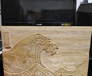 木彫りで家紋や表札を作ります ひとつだけの物をお届けします。 イメージ5