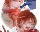 SNS等のオリジナルアイコンを描かせていただきます 透明感のある仕上がり/一枚絵も可 イメージ4