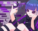 目を引く鮮やかなイラストを描きます フラスタや等身パネルイラストでライブの装飾を華やかに イメージ3