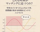 恋愛バイオリズム年間鑑定します 恋の流れが一目でわかる 恋愛バイオリズム年間鑑定書 イメージ5