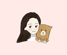 アイコン用イラストをお描きします Cherry.の絵でアイコンをとびっきり可愛く♡ イメージ6